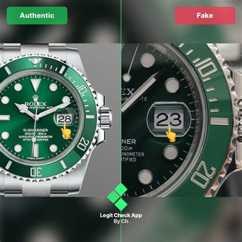 rolex submariner green real vs fake|how to check rolex authenticity.